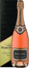 Игристое вино Kaapse Vonkel Brut Rose, Simonsig, 2013, 0.75 л (п/у)
