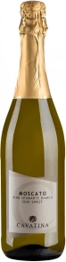 Игристое вино Moscato Spumante Semi-Sweet, Cavatina, 0.75 л