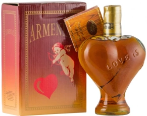 Коньяк Сердце, 5 zvezd, 5 лет, 0.25 л (п/у)