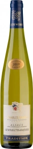Вино Gewurztraminer Tradition, Charles Sparr, AOC, 2019, 0.75 л
