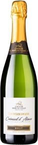 Игристое вино Giersberger Cremant d'Alsace Brut, Cave de Ribeauville, AOC, 2022, 0.75 л