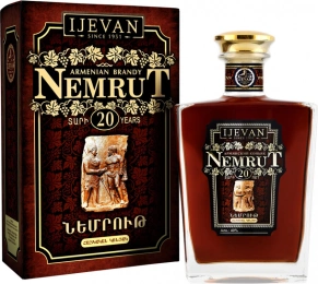 Коньяк Немрут, 20 лет, 0.5 л (п/у)