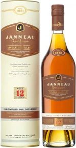 Арманьяк Janneau, 12 лет, 0.7 л (п/у)