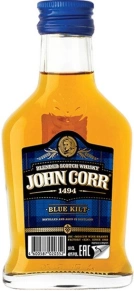 Виски Синий Килт, Джон Корр, 3 года, 0.1 л