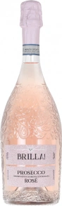 Игристое вино Prosecco Rose, Brilla!, DOC, 2023, 0.2 л