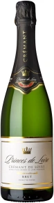 Игристое вино Brut, Princes de Loire, AOC, 0.75 л