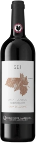 Вино Sei Chianti Classico Gran Selezione, Querceto di Castellina, DOCG, 2016, 0.75 л