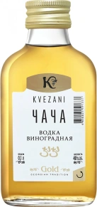 Водка Gold, Kvezani, 12 месяцев, 0.1 л