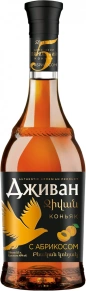 Бренди С абрикосом, Дживан, 0.5 л