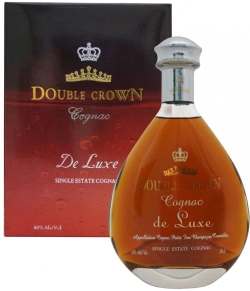 Коньяк de Luxe, Double Crown, 4 года, 0.7 л (п/у)