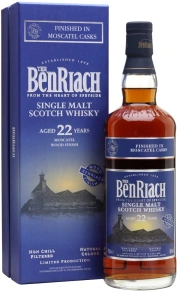 Виски Moscatel Finish, Benriach, 22 года, 0.7 л (п/у)