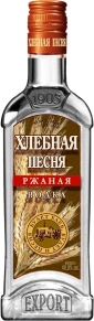 Водка Ржаная, Хлебная Песня, 0.5 л