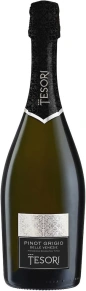 Игристое вино Pinot Grigio delle Venezie Brut, Tesori, DOC, 0.75 л