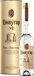 Водка №1 Rye & Wheat, Polugar, 0.5 л