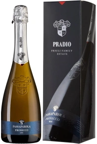 Игристое вино Prosecco Spumante Brut, PassaParola, DOC, 0.75 л (п/у)