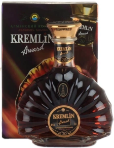 Коньяк Kremlin Award, 20 лет, 0.5 л (п/у)