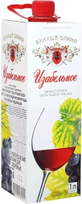 Вино Изабельное, Олимп, 1 л