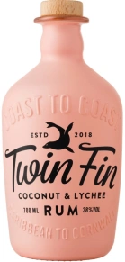Ром Coconut & Lychee, Twin Fin, 0.7 л