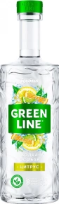 Водка Цитрус, Бульбашъ Гринлайн, 0.5 л