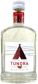Водка Северная брусника, Тундра, 0.25 л