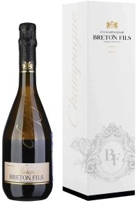 Шампанское Impromptu Brut, Champagne Breton Fils, AOC, 0.75 л (п/у)