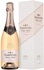 Игристое вино Kaapse Vonkel Brut Rose, Simonsig, 2021, 0.75 л (п/у)