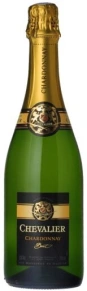 Игристое вино Chardonnay Brut, Chevalier, 0.75 л