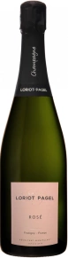 Шампанское Rose Brut, Champagne Loriot-Pagel, 2022, 0.75 л