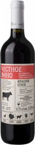 Вино Красное, Честное Вино, 0.75 л