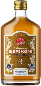 Коньяк VS, Берикони, 3 года, 0.1 л