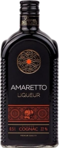 Ликер Amaretto Cognac, Delicato, 0.5 л