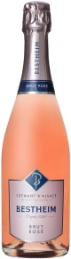 Игристое вино Cremant d'Alsace Brut Rose, Bestheim, AOC, 0.75 л