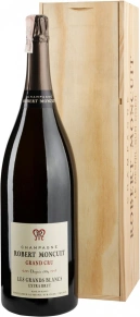 Шампанское Les Grands Blancs Grand Cru Extra Brut, Robert Moncuit, AOC, 2018, 3 л (п/у)