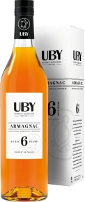 Арманьяк Uby, Armagnac AOC, 6 лет, 0.7 л (п/у)