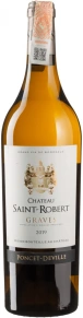 Вино Poncet Deville Blanc, Chateau Saint-Robert, AOC, 2019, 0.75 л