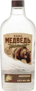 Водка Классическая, Медведь Шатун, 0.5 л