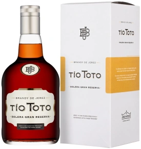Бренди Solera Gran Reserva, Tio Toto, 8 лет, 0.7 л (п/у)