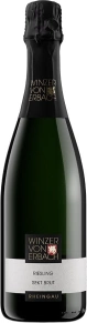 Игристое вино Riesling Sekt Brut, Winzer von Erbach, 2023, 0.75 л