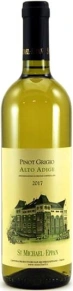 Вино Pinot Grigio, San Michele-Appiano, DOC, 2017, 0.75 л