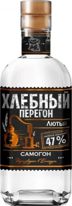 Водка Самогон Лютый, Хлебный Перегон, 0.5 л