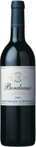 Вино Bordeaux Rouge, Baron Philippe de Rothschild, AOC, 2008, 0.375 л