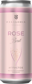 Игристое вино Розовое Брют, Фанагория, 0.25 л