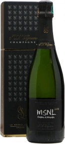 Шампанское MSNL Extra Brut Blanc de Blancs Grand Cru, Champagne J.L. Vergnon, 2010, 0.75 л (п/у)
