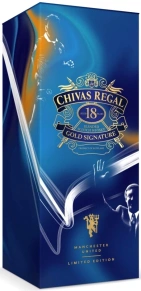 Виски limited edition Manchester United, Chivas Regal, 18 лет, 0.7 л (п/у)