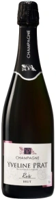Шампанское Rose Brut, Yveline Prat, AOC, 2020, 0.75 л