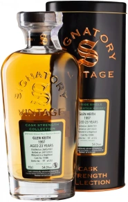 Виски Cask Strength Collection Glen Keith, Signatory Vintage, 23 года, 0.7 л
