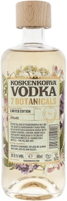 Водка 7 Botanicals (Linden flowers, Yarrow, Hemp), Koskenkorva, 0.5 л