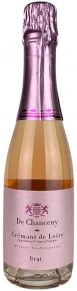 Игристое вино Rose Brut, De Chanceny, AOP, 0.375 л