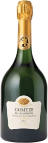 Шампанское Comtes de Champagne Blanc de Blancs Brut, Taittinger, 2011, 0.75 л