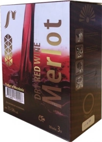 Вино Merlot, Tikves, 3 л
